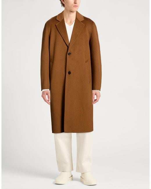 Abrigo Alpha Studio de hombre de color Brown