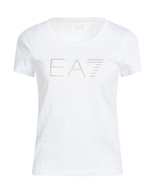 EA7 White T-Shirts