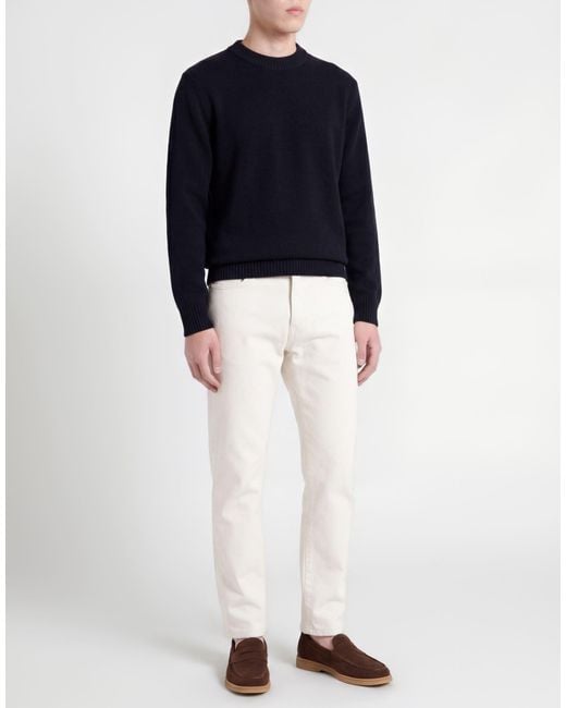 Cooperativa Pescatori Posillipo Blue Sweater Merino Wool, Acrylic for men