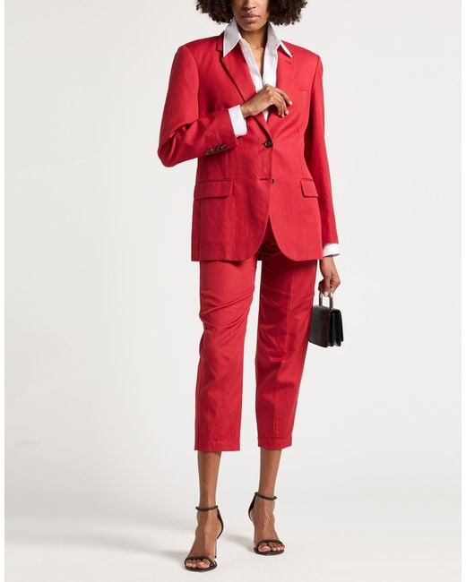 Brunello Cucinelli Red Blazers