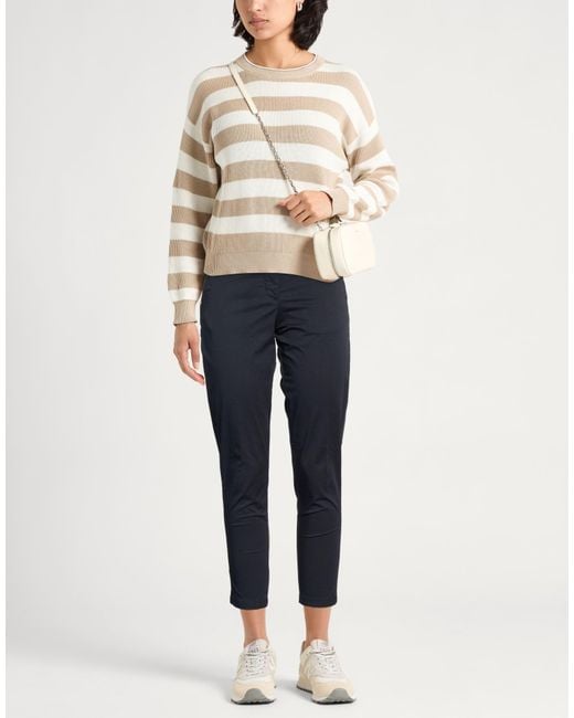 White Sand Blue Pants