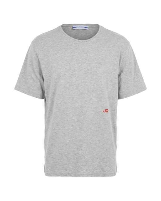 Jacob Cohen Gray Light T-Shirt Cotton for men