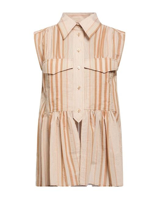 Camisa Alberta Ferretti de color Natural