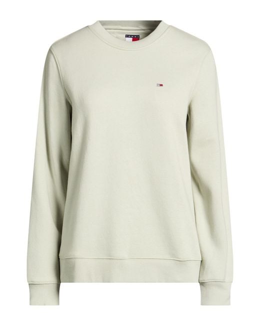 Tommy Hilfiger Natural Sweatshirt Cotton, Polyester