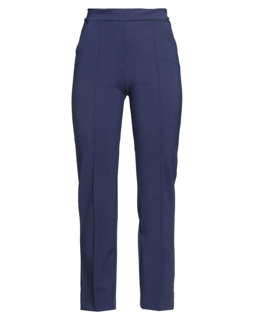 La Petite Robe Di Chiara Boni Blue Pants Polyamide, Elastane