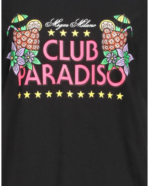 MSGM Black T-shirt