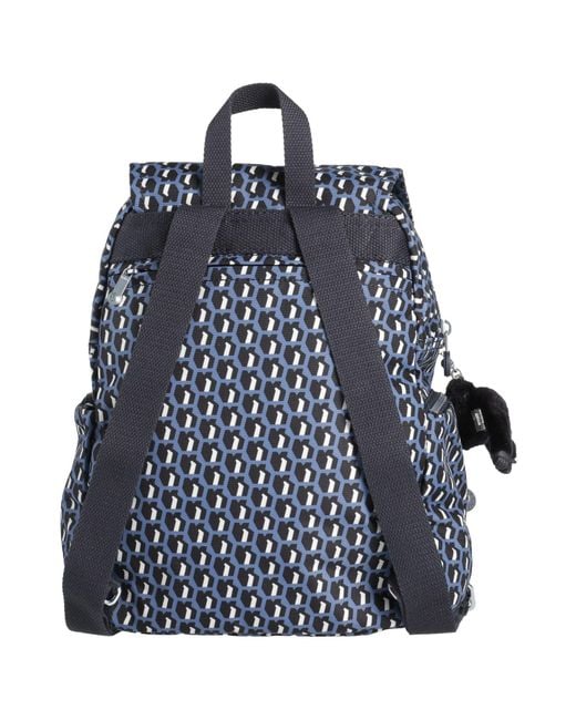 Kipling Blue Slate Backpack Polyester