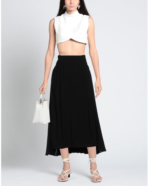 Prada Black Midi Skirt