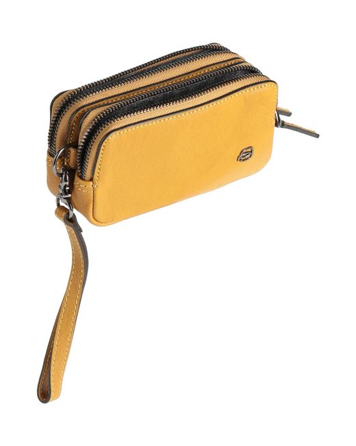 Piquadro Yellow Handbag for men