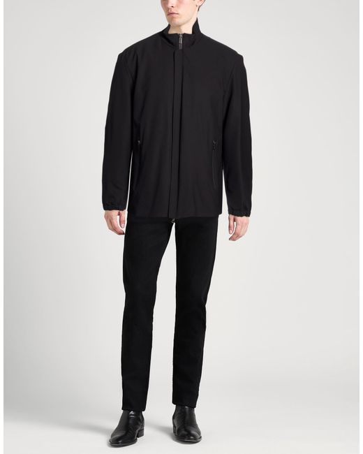 Paul & Shark Black Jacket Polyamide, Elastane for men