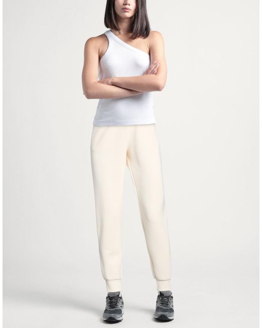 ARMANI EXCHANGE White Pants Polyester, Viscose, Elastane