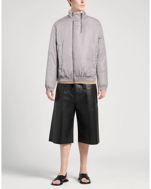 Emporio Armani Gray Puffer for men
