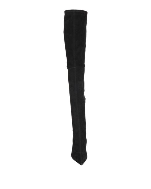 Sergio Rossi Black Boot Leather