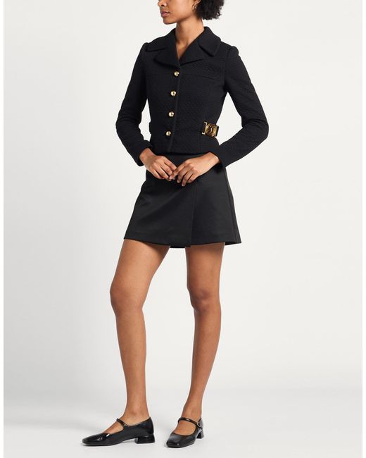 Moschino Black Jacket Polyamide, Cotton