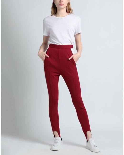 Twinset Red Leggings