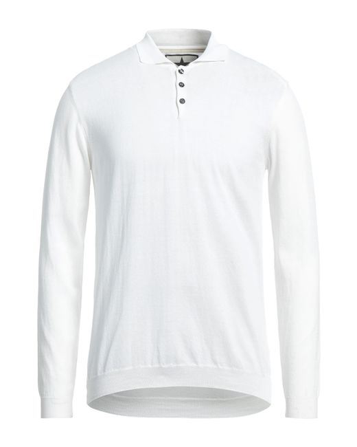 Macchia J White Sweater for men