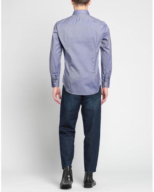 Canali Blue Shirt for men