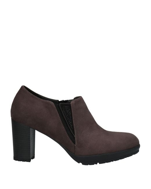 Cinzia Soft Brown Ankle Boots Textile Fibers