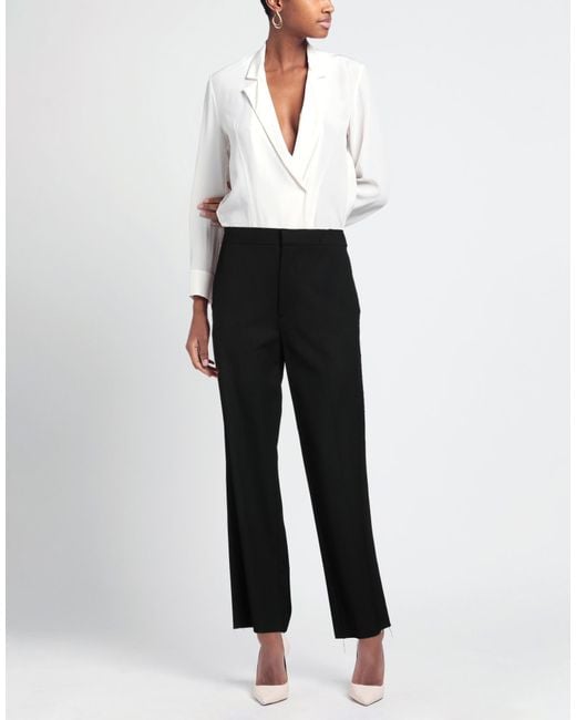 Gauchère Black Pants Virgin Wool, Elastane