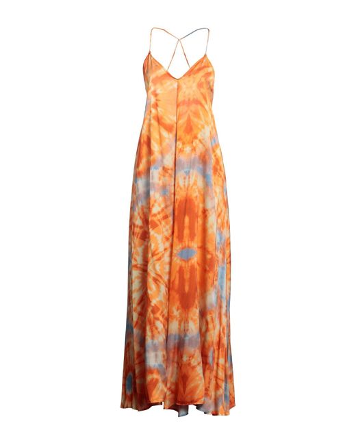 ViCOLO Orange Maxi Dress