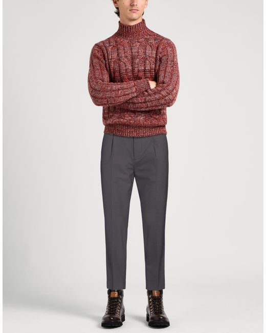 Paolo Pecora Gray Trouser for men
