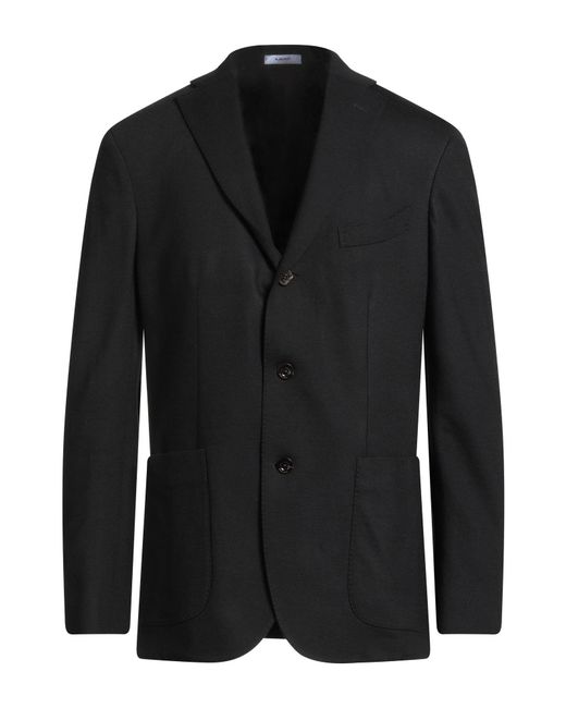 Boglioli Black Blazer for men