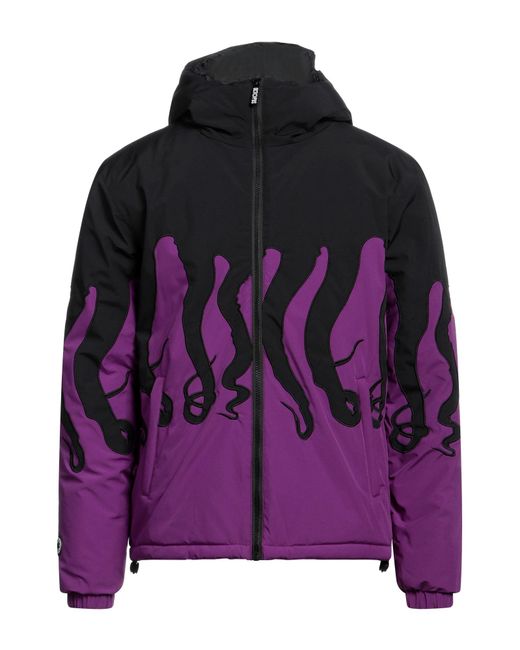 Chaqueta y Cazadora Octopus de hombre de color Purple