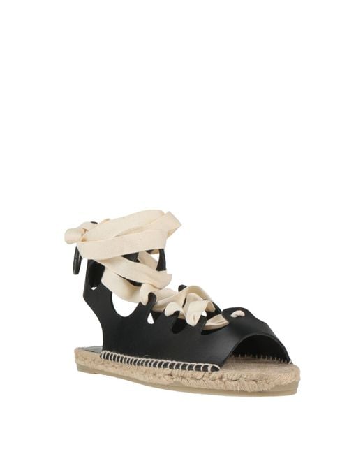 Castaner Black Espadrilles
