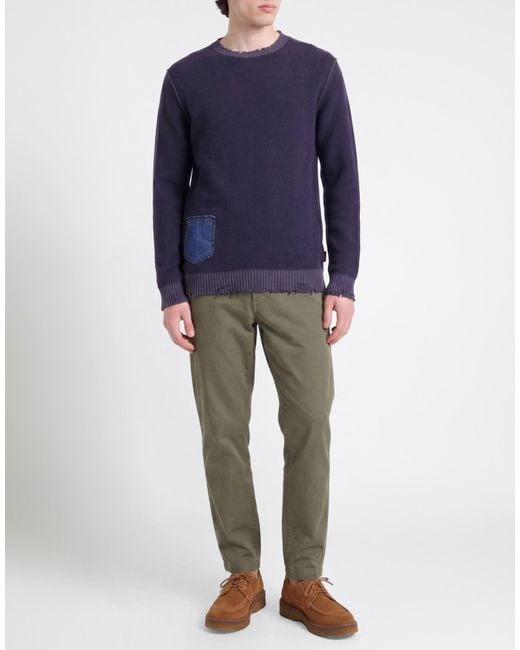 Bob Blue Sweater Wool, Polyamide for men