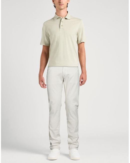 Jacob Cohen White Pants for men