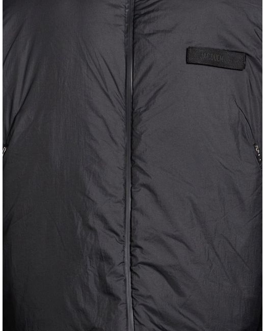 Jacquemus Black Puffer Polyamide, Polyurethane for men