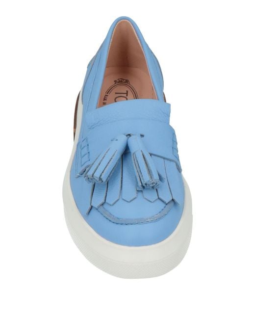 Tod's Blue Loafer