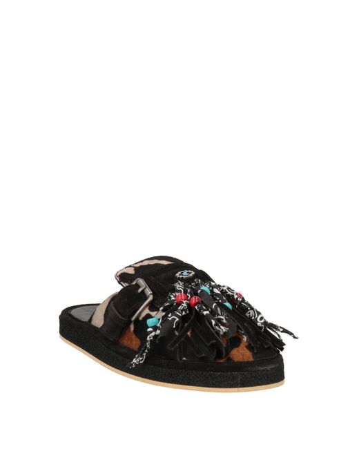HAANI Black Mules & Clogs