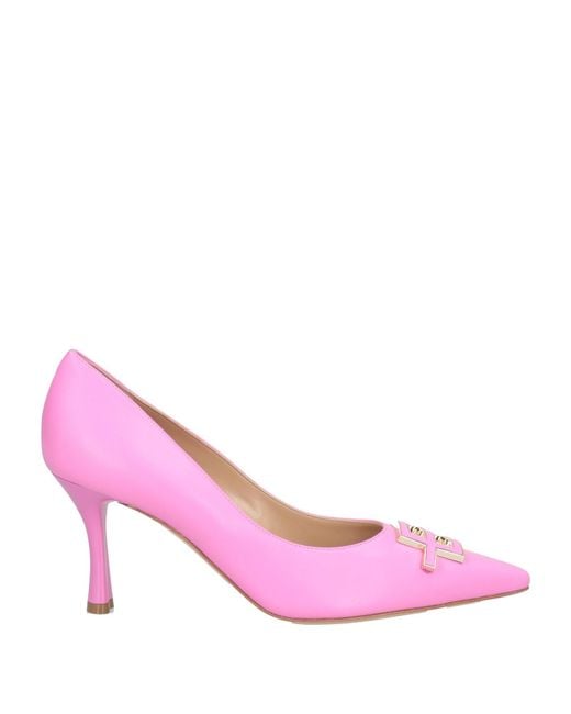 Baldinini Pink Pumps Leather