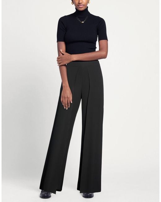Camilla Black Pants Polyester