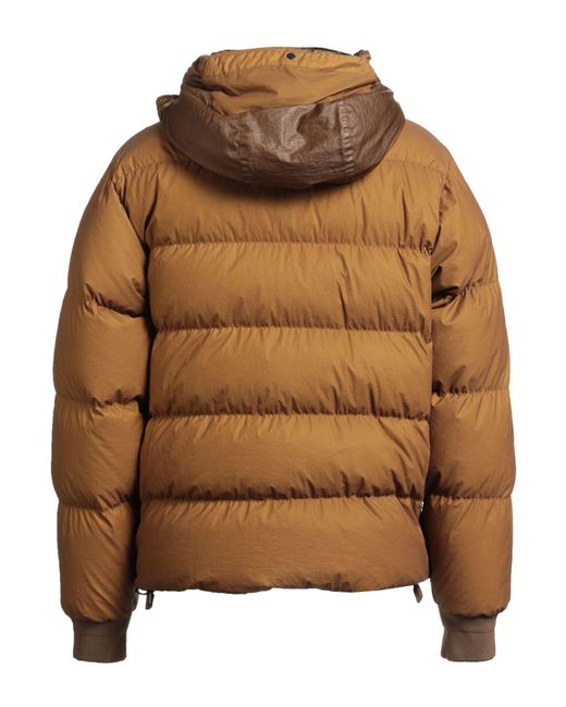 C P Company Brown Puffer Polyamide, Polyester for men