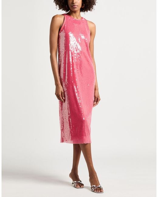 8pm Pink Midi Dresses