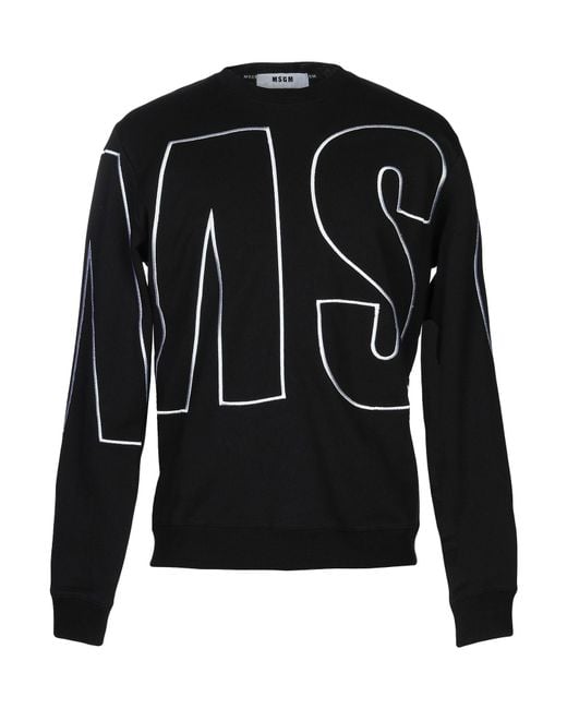 MSGM Sweatshirt in Black für Herren