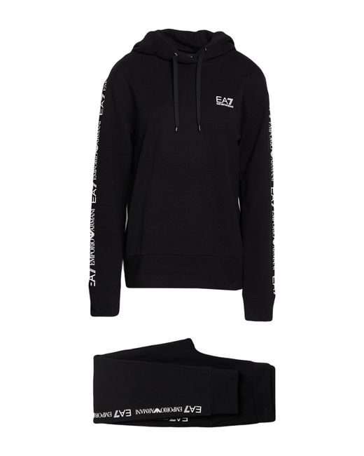 EA7 Black Tracksuits
