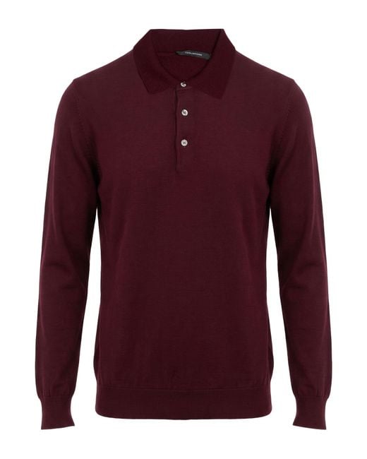 Pullover Tagliatore de hombre de color Red