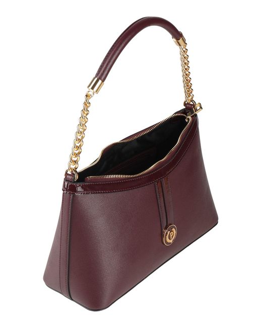 Pollini Purple Handbag