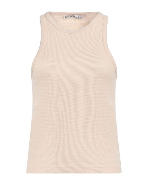 Acne Natural Tank Top Cotton