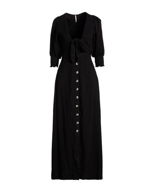 Vestido Midi Free People de color Black