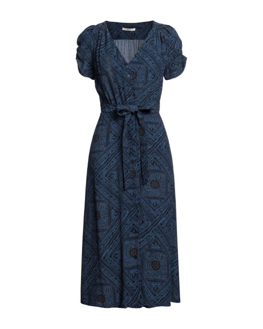 Sessun Blue Midi Dress