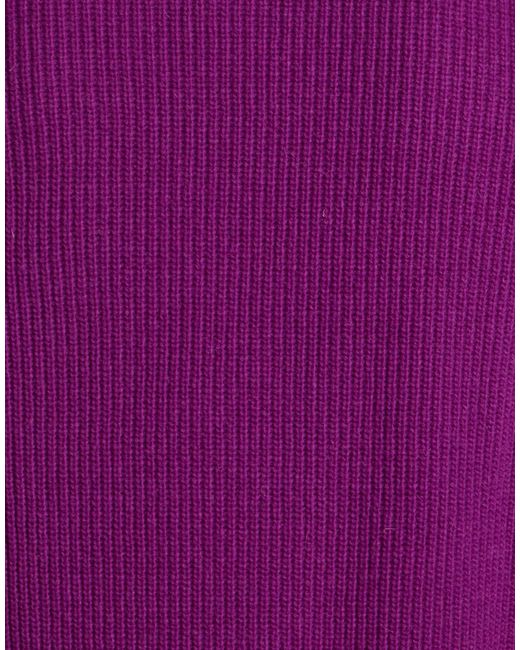 Manuel Ritz Purple Sweater Wool, Polyamide for men
