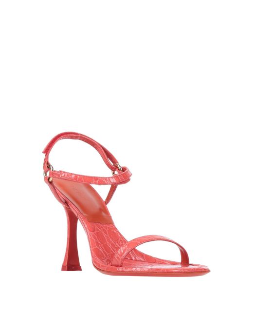 By Far Pink Sandals