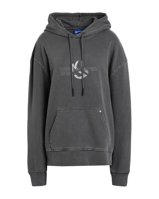 Felpa di Karl Lagerfeld in Gray