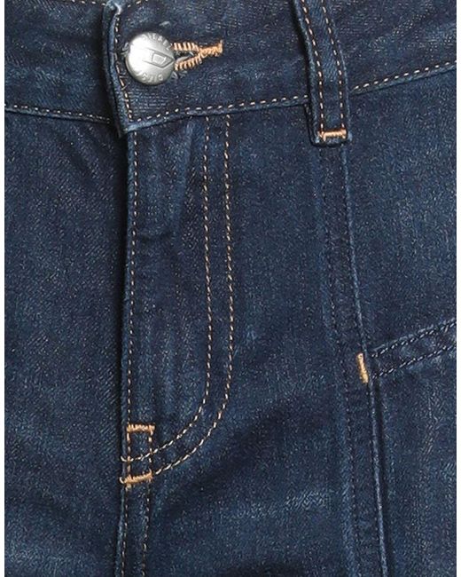 DIESEL Blue Jeans Cotton, Linen