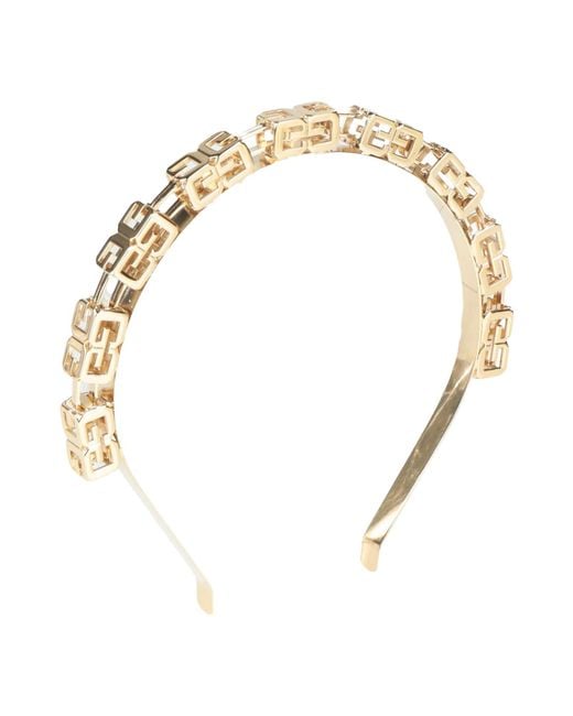 Givenchy Metallic Hair Accessory Brass