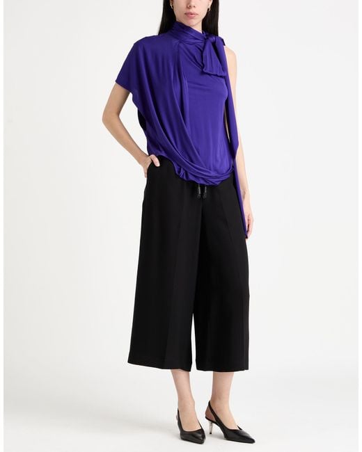 Dries Van Noten Blue Top Viscose